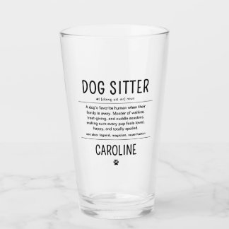 Verre Personalized Dog Sitter Pet Sitter Funny Gifts