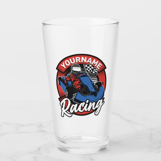 Verre Personalized Go Kart (Devant)