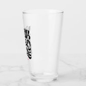 Verre Personalized Logo and Text Beer Glasses (Gauche)