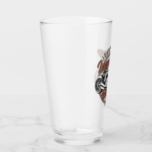 Verre Personalized Motorcycle Legendary Rider Biker (Droite)