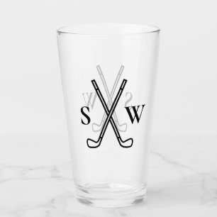 Verre Personnalisé Créer Votre Propre Thème De Golf Mono