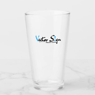 Verre personnalisé de pinte