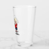 Verre Personnalisé Drôle Cartoon Type Bière (Gauche)