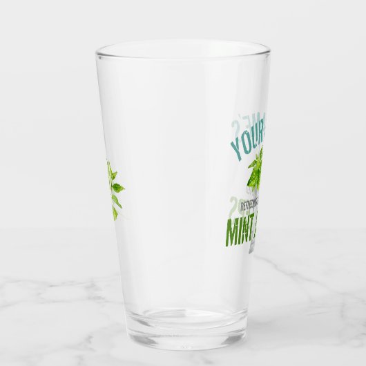 Verre Personnalisé Mint Julep (Droite)