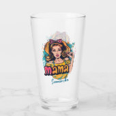 Verre Personnalisé Retro Mama Pop Art (10) (Dos)