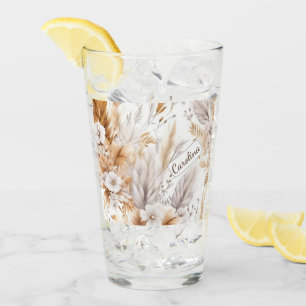 Verre Personnalisé Rustique moderne Fleur sauvage de Boh