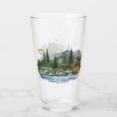 Verre Personnaliser Mountain High Wildlife (Dos)
