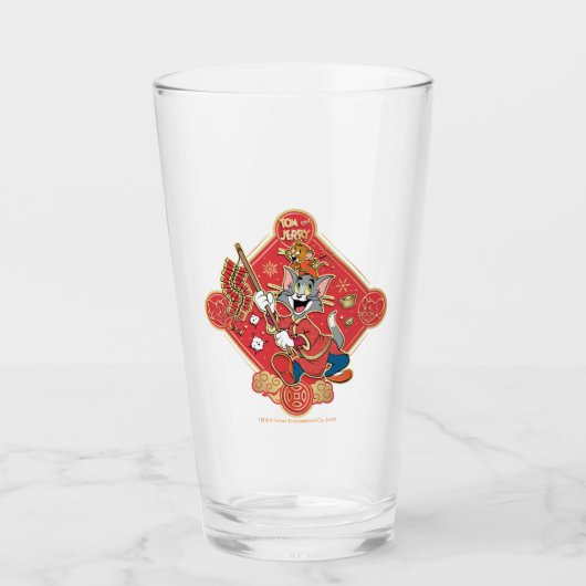 Verre Pétards Tom & Jerry Lighting (Devant)
