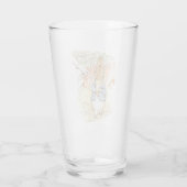 Verre Peter Rabbit dans le jardin (par Beatrix Potter) (Dos)