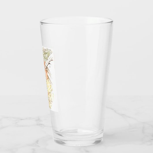 Verre Peter Rabbit dans le jardin (par Beatrix Potter) (Gauche)