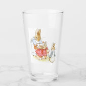 Verre Peter Rabbit et ses soeurs (par Beatrix Potter) (Devant)
