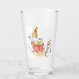 Verre Peter Rabbit et ses soeurs (par Beatrix Potter)