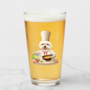 Verre Petit Chef Bichon : Art culinaire asiatique de cui