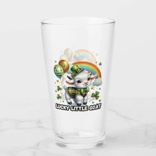 Verre Petit chèvre chanceux - St. Patrick’s Day (Devant)