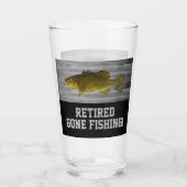 Verre Petite-bouche Basse Pêche Retraite Parti Retraite (Dos)