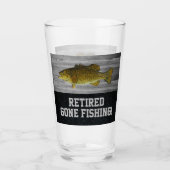 Verre Petite-bouche Basse Pêche Retraite Parti Retraite (Devant)