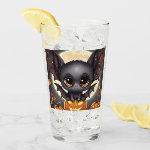 Verre Petite chauve-souris Halloween