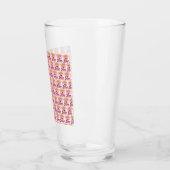 Verre Petite fille en rose (Gauche)