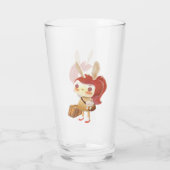 Verre Petite fille perdue dans la forêt (Dos)