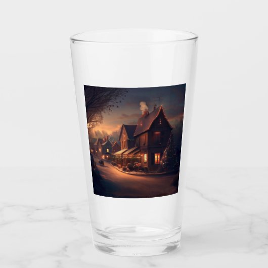 Verre Petite ville 6 (Devant)