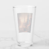 Verre Petite ville de Noël 4 (Dos)