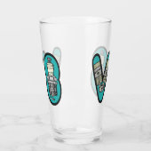 Verre Pétrolhead V8 Voiture passionné (Gauche)