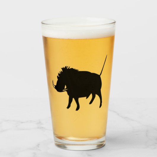 Verre Phacochère (Devant (rempli))
