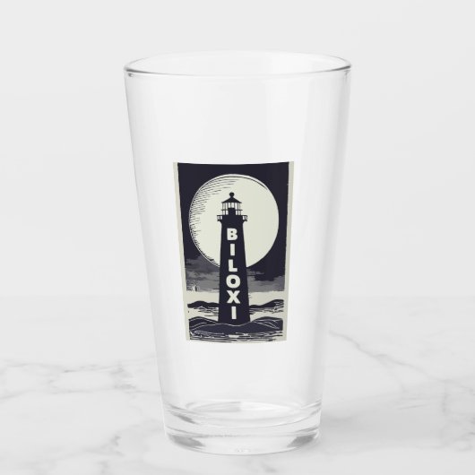 Verre Phare de Biloxi Mississippi (Devant)