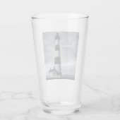 Verre Phare de Bodie Island noir et blanc (Dos)