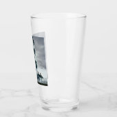 Verre Phare de Bodie Island noir et blanc (Gauche)