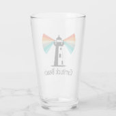 Verre Phare de Currituck Beach Arc-en-ciel (Dos)