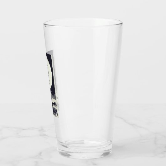 Verre Phare de Fire Island New York Moon (Gauche)