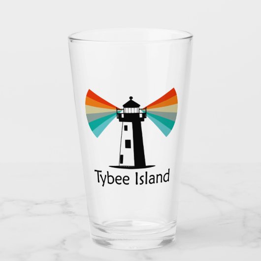 Verre Phare de Georgia de Tybee Island (Devant)