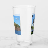 Verre Phare de Owls Head, Maine Pint Glass (Droite)