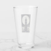 Verre Phare de St. Augustine Floride Lune (Dos)