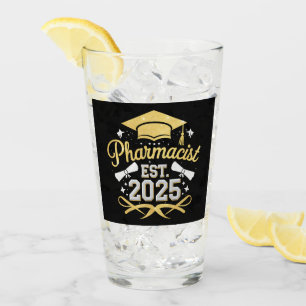 Verre Pharmacien Diplômé de Pharmacie 2025