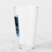 Verre Phases de lune rose Paysage (Gauche)