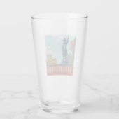 Verre Philadelphie, PA | Indépendance (Dos)