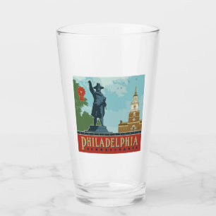 Verre Philadelphie, PA Indépendance