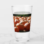 Verre Photo citrouille pour automne, Halloween ou Thanks (Devant)
