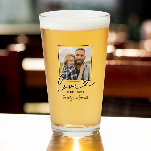Verre Photo de coup de foudre