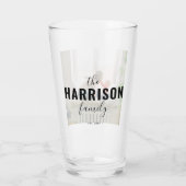 Verre Photo de famille moderne (Dos)