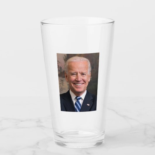 Verre Photo de Joe Biden Portrait (Devant)