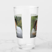 Verre Photo de mariage personnalisée (Droite)