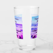 Verre Photo des vagues de l'océan Atlantique 40e anniver (Gauche)