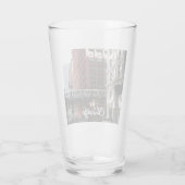 Verre Photo du train à boucle élevée de Chicago (Dos)