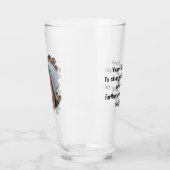 Verre Photo et texte personnalisés (Gauche)