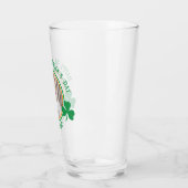 Verre Photo mignonne Lucky Papa Jour de la Saint Patrick (Gauche)