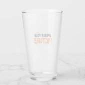 Verre photo personnalisé (Dos)