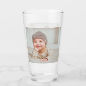 Verre Photo personnalisée à double face (Dos)